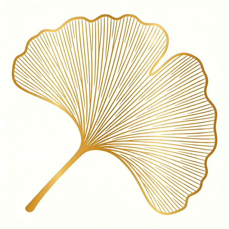 Logo ginkgo de Mailine Dannreuther, sophrologue diplômée à Marseille